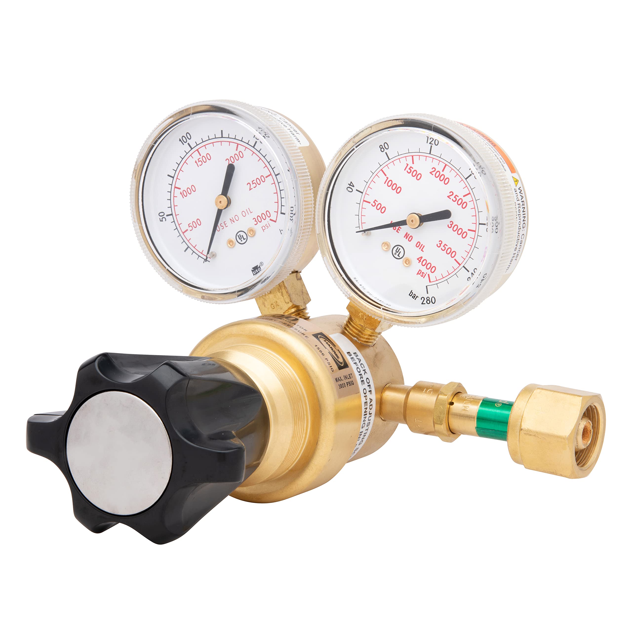 Harris Model 8700-1500-540 Oxygen Ultra High Delivery Pressure